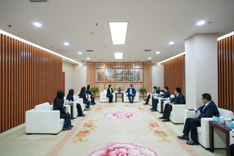 中国二十二冶集团有限公司来校交流